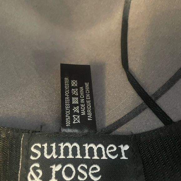Summer and Rose black and gray fedora - Picture 4 of 4